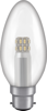 Picture of Manor Range LED Candle 3W Clear in SES & SBC