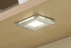 Close up square cabinet light