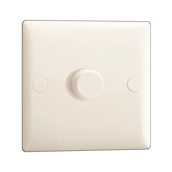 Picture of Varilight V-Pro 1 Gang 2-Way Dimmer in Polar White JOP401WP