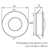 Picture of Sirius Round LED Plinth 4 Light Kit SY7521NW