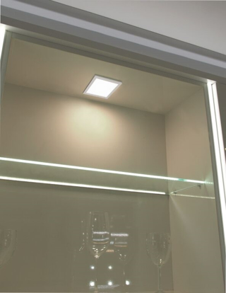 Picture of Sirius LED Flat Panel Cabinet Light in Natural White SY7543BN