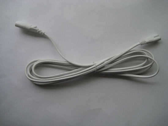 White 3 metre link cable to link LED lights together