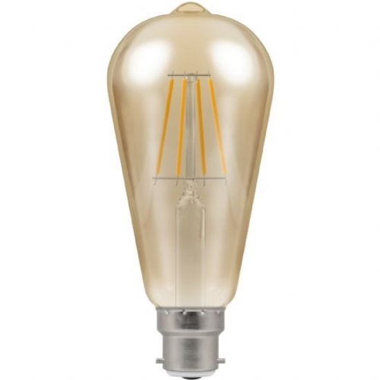 Picture of LED Filament Lamp ST64 Dimmable 7.5W BC 4245