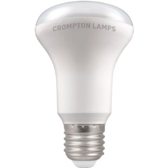 White plastic reflector bulb with screw cap