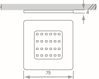 Picture of Solaris Square Slimline LED Cabinet Light SY7922