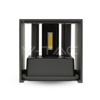 Picture of LED Square Up/Down Wall Light in Black V-TAC 7087