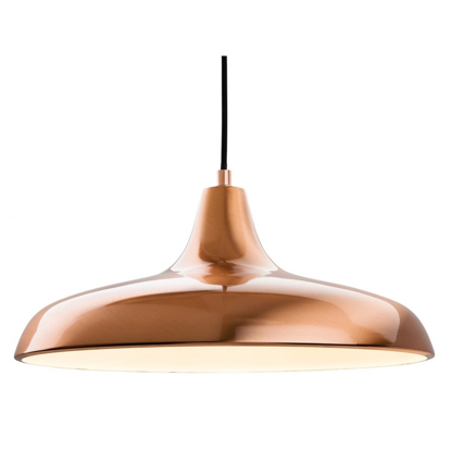 Brushed copper finsih ceiling pendant light