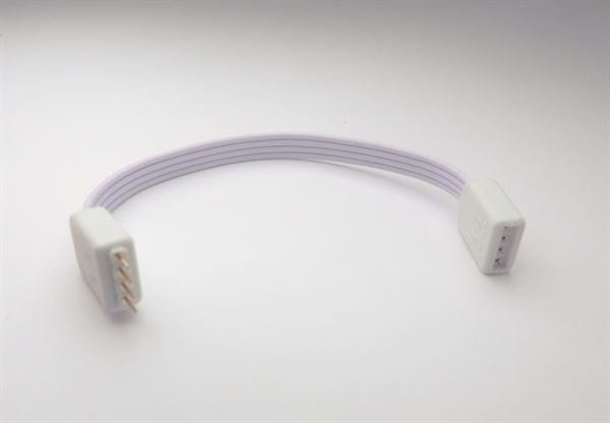 4 pin cable for connecting strips around a corner