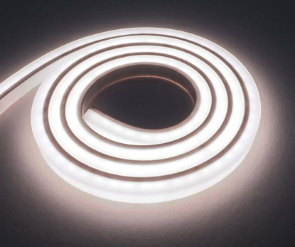 Reel of bright illuminated LED strip