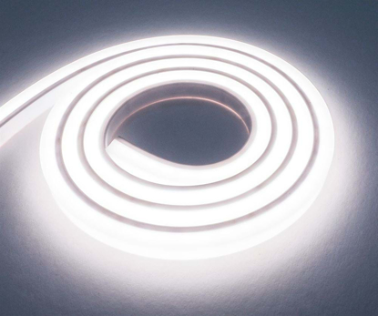 Reel of bright illuminated LED strip