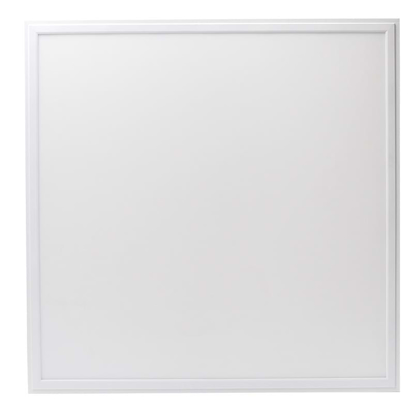 Square white recessed LED panel