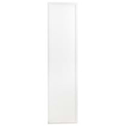 White recessed LED panel