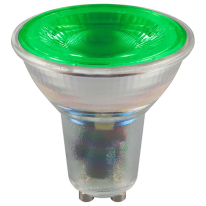 Picture of LED GU10 Coloured Glass 4.5W Green 9462