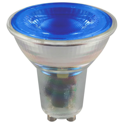 Picture of LED GU10 Coloured Glass 4.5W Blue 9455