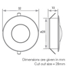 Picture of Sirius Round LED Plinth 4 Light Kit SY7521WW