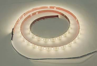 Reel of flexible bright warm white LED strip