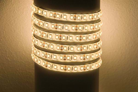 Warm white LED strip