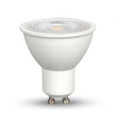 White plastic LED bulb