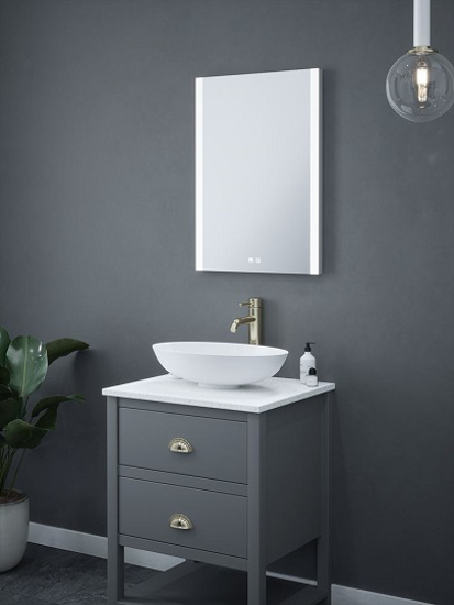 Picture of Windsor 2 Tunable LED Mirror with Bluetooth Speaker 500x700mm SY9049/Speaker