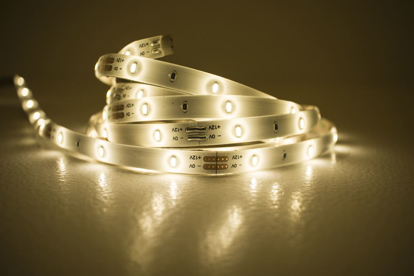 Warm white LED strip