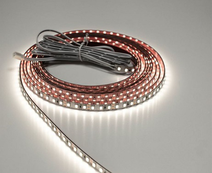 Reel of LED illuminated LED strip
