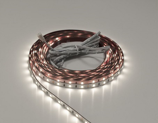 Reel of LED illuminated LED strip