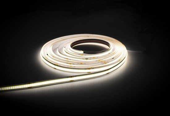 Reel of LED illuminated LED strip