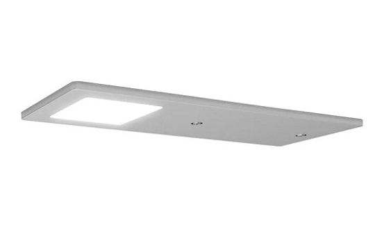 Aluminium rectangular under cabinet light