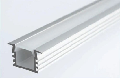 Aluminium profile with opal cover