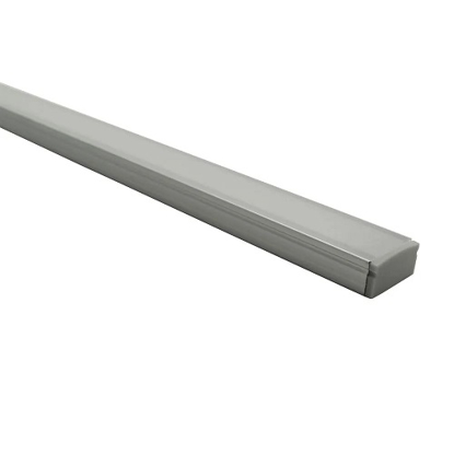 Aluminium profile with opal diffuser