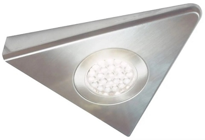 Triangular cabinet light