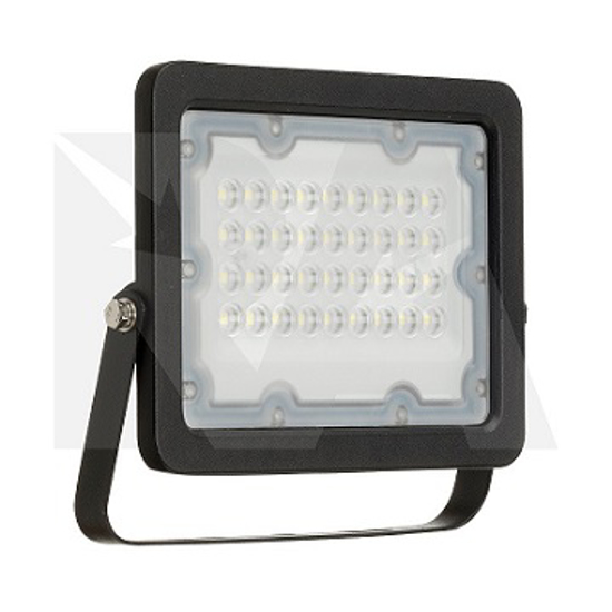 Black Floodlight Fitting