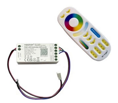 Picture of 4 Zone RGB Remote Control & Receiver Kit SY7598B