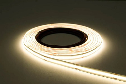 Reel of illuminated LED strip