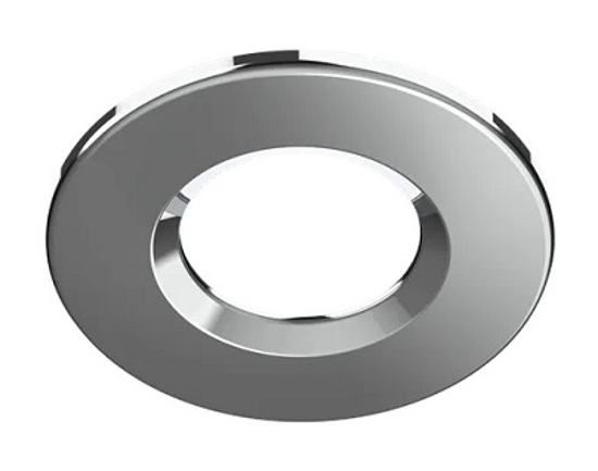 Chrome downlight bezel