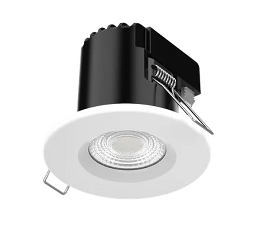 White downlight fitting