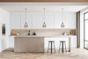 Pendants over a kitchen island