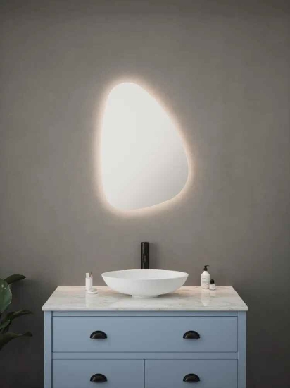 Picture of Nara Pebble Tunable LED Mirror SY9110