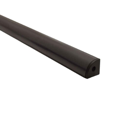 Picture of 2m Matt Black Angled Extrusion SY7409BL/B