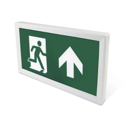 Rectangular emergency exit box