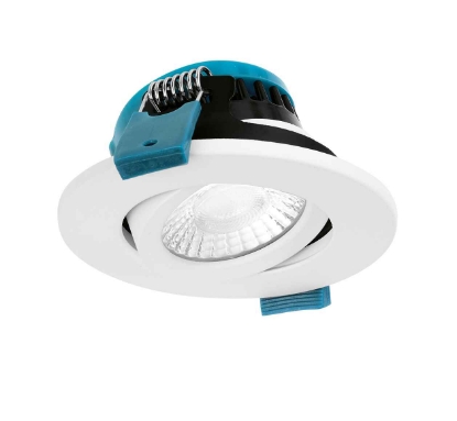 Picture of Riga Flex Tilt Downlight Switchable & Multi Wattage SY9069WH