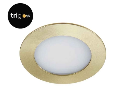 Picture of Nexa TriGlow 24V Recessed Cabinet Light Brass SY2426BR