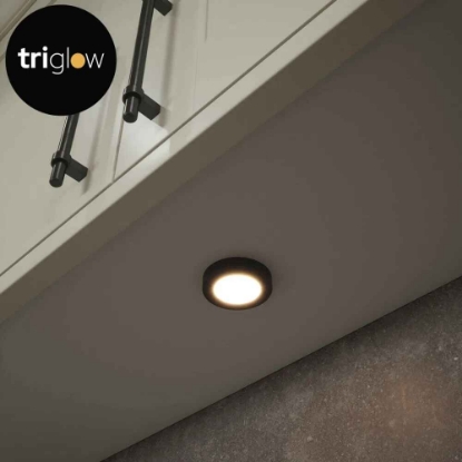 Picture of Nexa TriGlow 24V Surface Cabinet Light Black SY2434BL