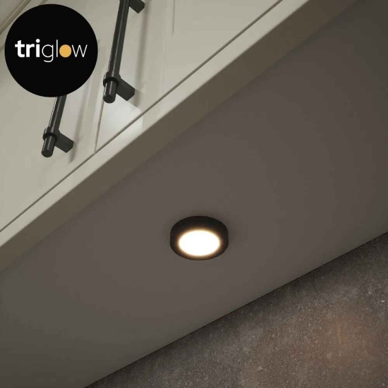 Picture of Nexa TriGlow 24V Surface Cabinet Light Black SY2434BL