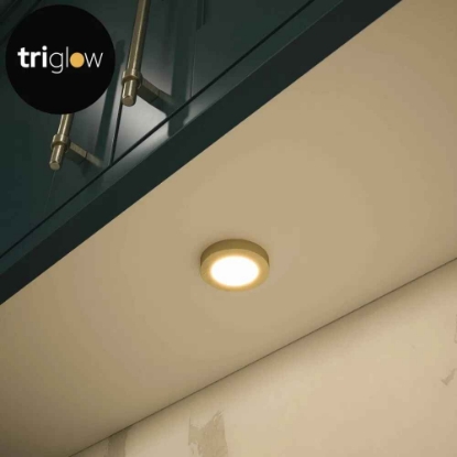 Picture of Nexa TriGlow 24V Surface Cabinet Light Brass SY2434BR