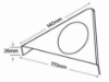 Picture of Nimbus TriGlow 24V Tri-Light Black SY2435BL