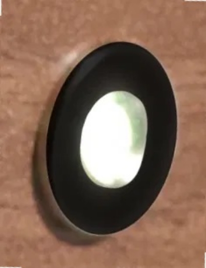 Picture of Black Cover for 15mm Plinth Light SY9939BK