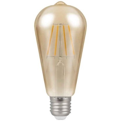 Picture of LED Filament Lamp ST64 Dimmable 7W ES 4252-1