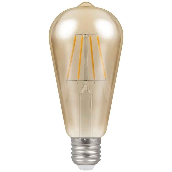Picture of LED Filament Lamp ST64 Dimmable 7W ES 4252