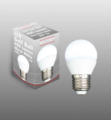 Picture of LED Round 5W Warm White 3000K ES-E27 LGBES5W